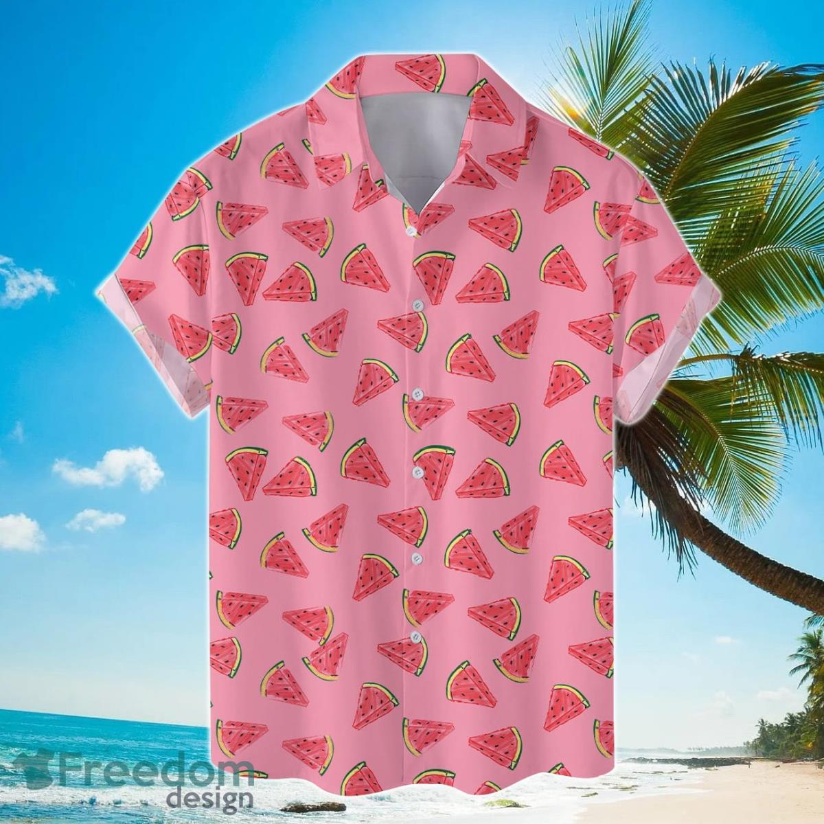 Watermelon Hawaiian Shirts For Men And Women Product Photo 1