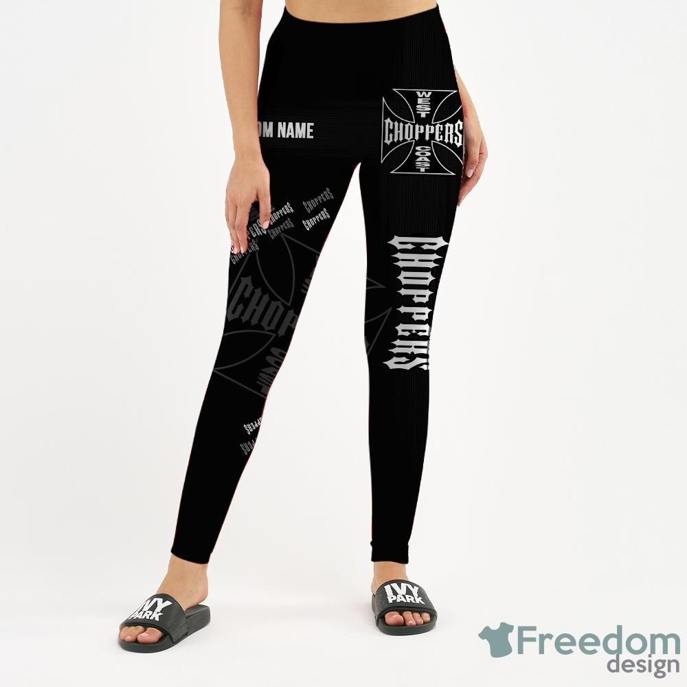 West Coast Choppers AS 3D Full Printing Custom Name Leggings And Hollow Tank - West Coast Choppers AS 3D Hollow tank Leggings Full Printing Custom Name_16
