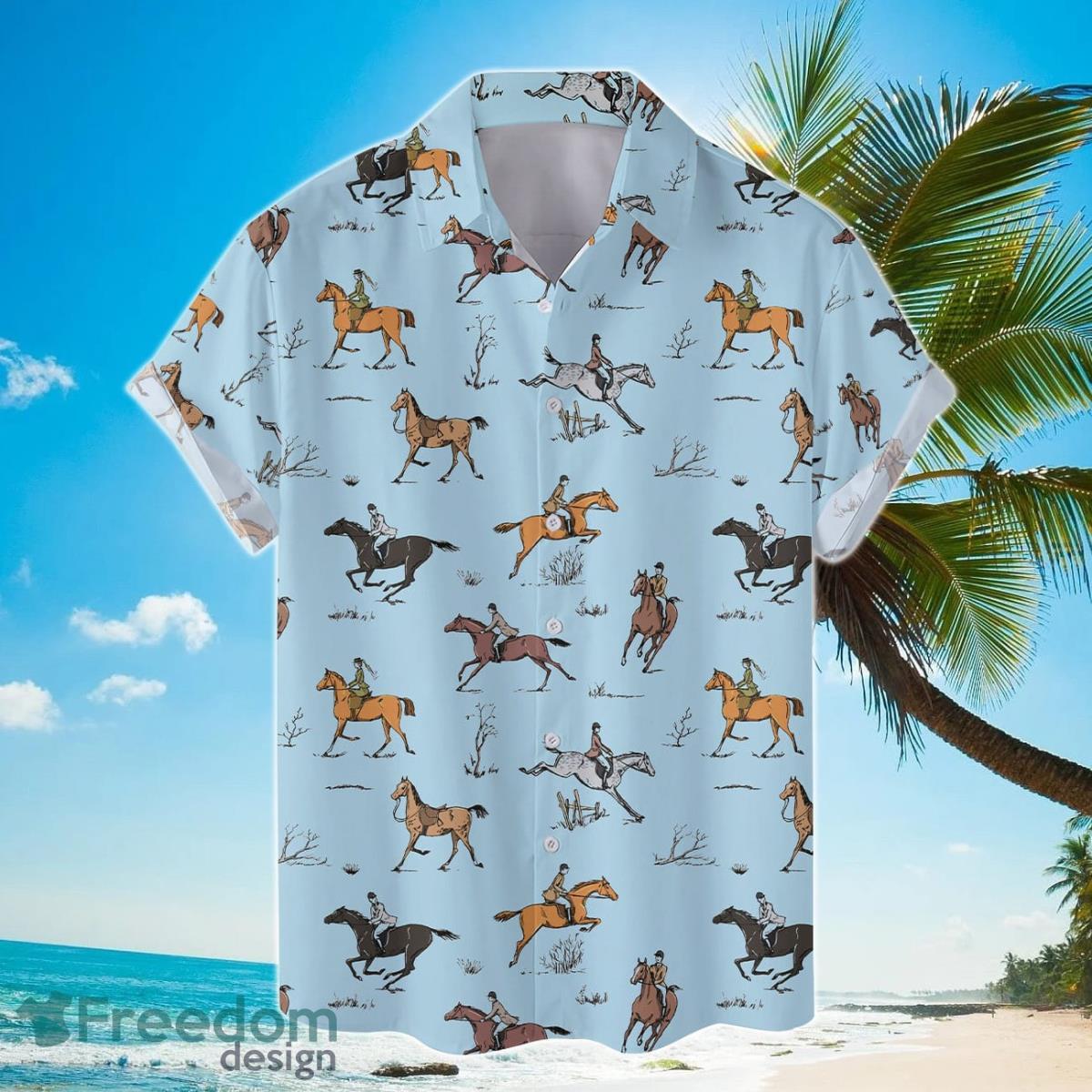 Western Cowboy Hawaiian Shirt For Men Women Product Photo 2