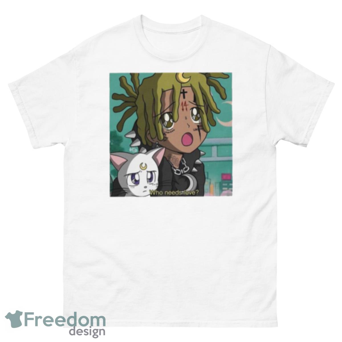 Who Needs Love Fan Made Anime Art Trippie Redd Rap Music  Shirt - 500 Men’s Classic Tee Gildan