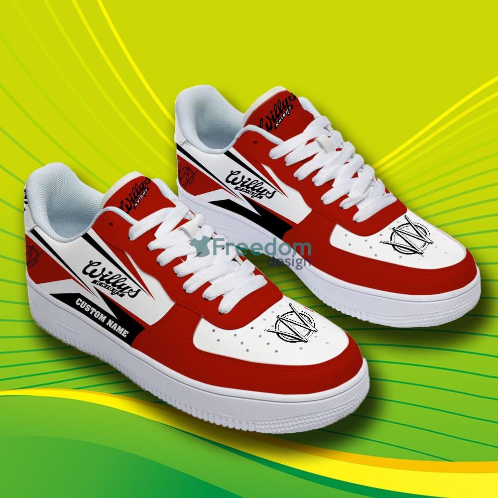 Willys Air Force Shoes vintage Custom Name Gift For Mens And Women - Willys AF 1 vintage shoes, Custom any logo or Car model_2