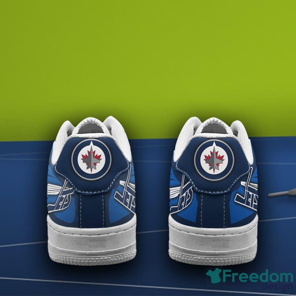 Winnipeg Jets Sneakers Air Force Custom Shoes For Men And Women - Winnipeg Jets shoes Custom Air Force Sneakers for fans_3 Winnipeg Jets Sneakers Air Force Custom Shoes For Men And Women - Winnipeg Jets shoes Custom Air Force Sneakers for fans_3