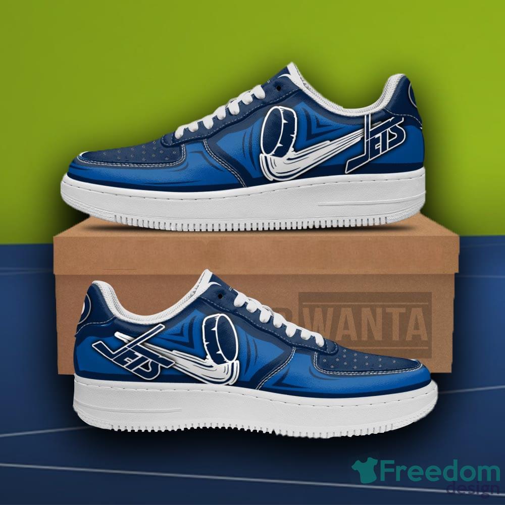 Winnipeg Jets Sneakers Air Force Custom Shoes For Men And Women - Winnipeg Jets shoes Custom Air Force Sneakers for fans_1 Winnipeg Jets Sneakers Air Force Custom Shoes For Men And Women - Winnipeg Jets shoes Custom Air Force Sneakers for fans_1