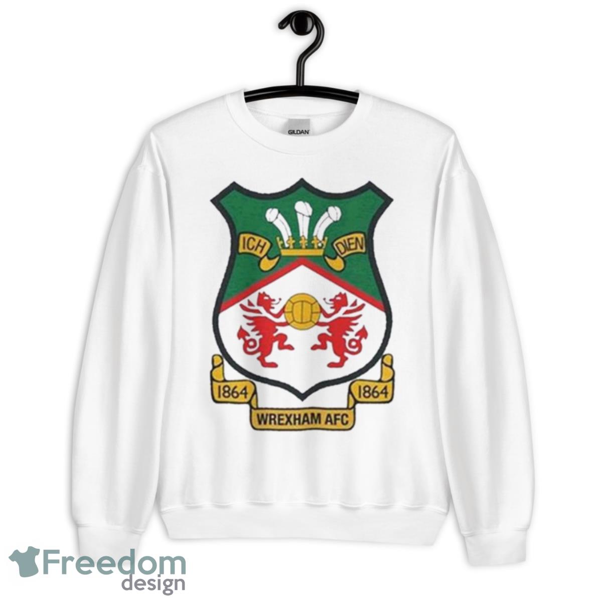 wrexham crewneck vintage style wrexham AFC red dragon shirt - Unisex Heavy Blend Crewneck Sweatshirt