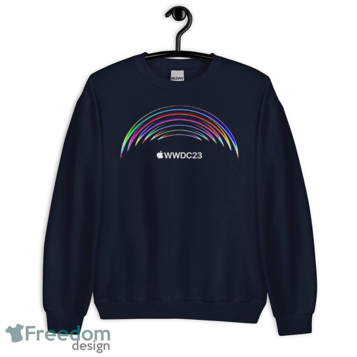 WWDC23 T Shirt - Unisex Crewneck Sweatshirt-1