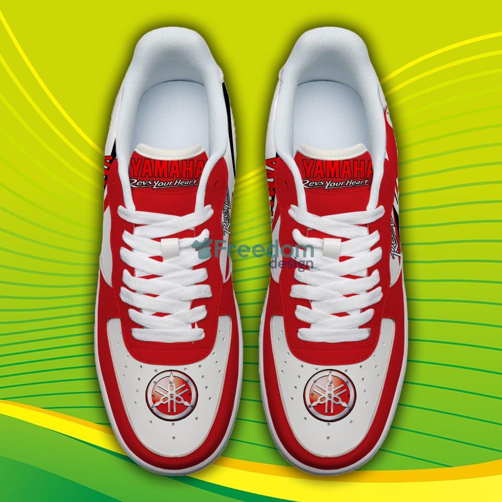 Yamaha Air Force Shoes vintage Custom Name Gift For Mens And Women - Yamaha AF 1 vintage shoes, Custom any logo or Car model_3 Yamaha Air Force Shoes vintage Custom Name Gift For Mens And Women - Yamaha AF 1 vintage shoes, Custom any logo or Car model_3