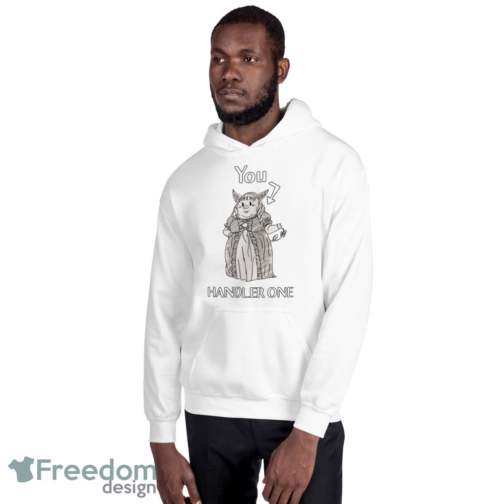 You Pig Handler One Anime Graphic shirt - 18500 Unisex Heavy Blend Hooded Sweatshirt