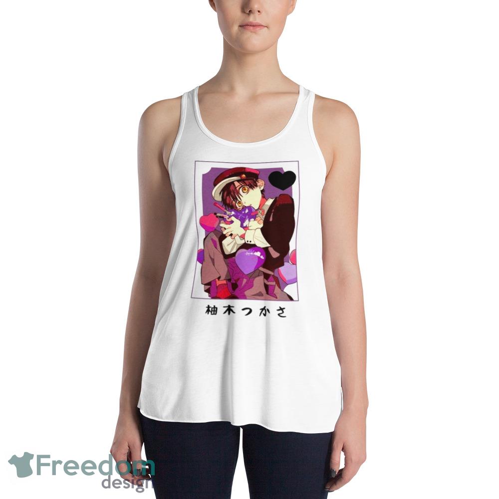 Yugi Tsukasa Toilebound Hanako Kun Anime Graphic shirt - 8800 Womens Flowy Racerback Tank Yugi Tsukasa Toilebound Hanako Kun Anime Graphic shirt - 8800 Womens Flowy Racerback Tank
