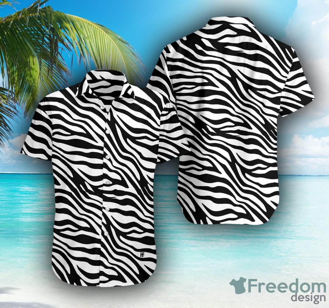 Zebra Pattern Hawaiian Shirt New Gift For Men And Women - Zebra Pattern Hawaiian Shirt New Gift For Men And Women