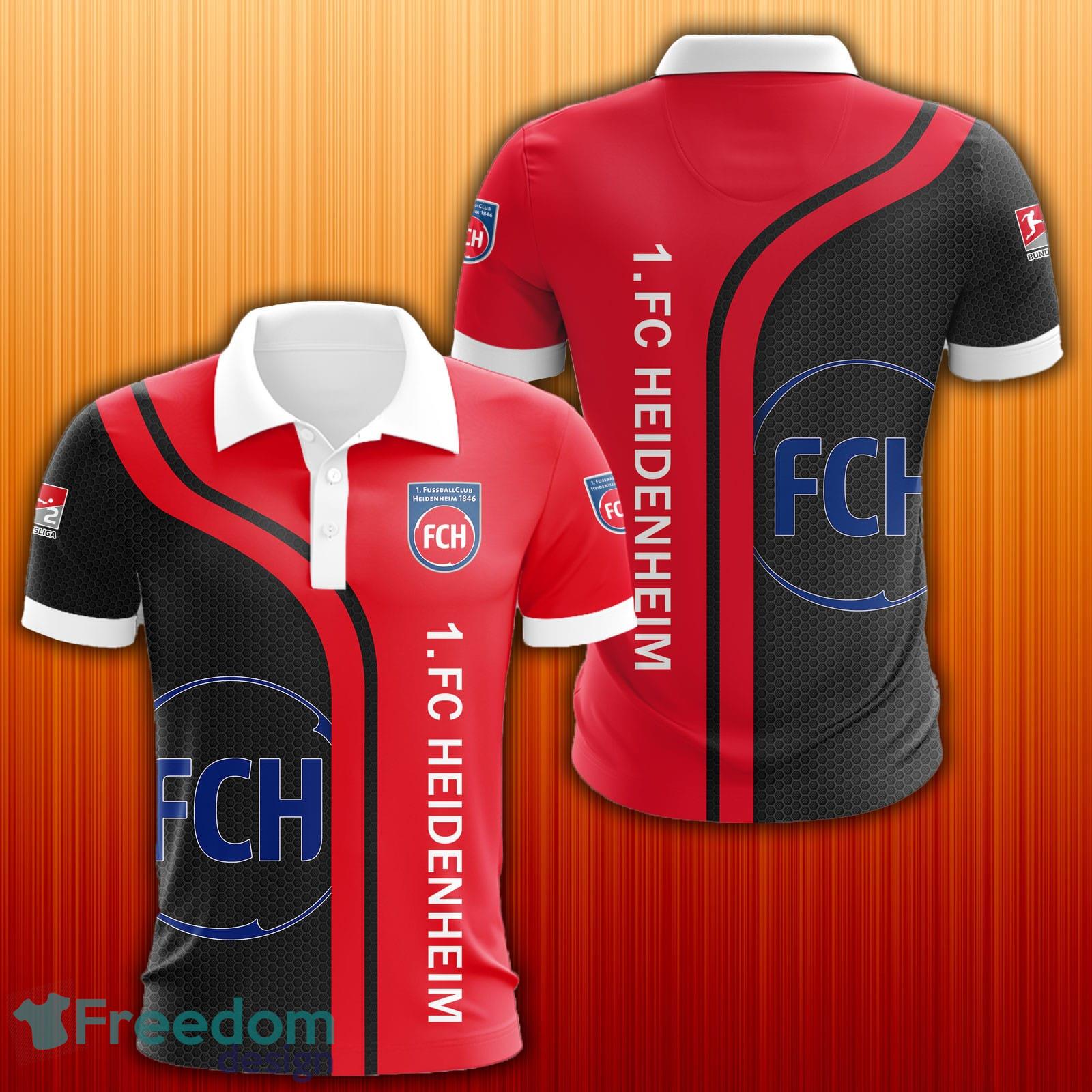 1. FC Heidenheim Logo Bundesliga Polo Shirt Logo Gift For Men And Women - 1. FC Heidenheim Logo Bundesliga Polo Shirt Logo Gift For Men And Women