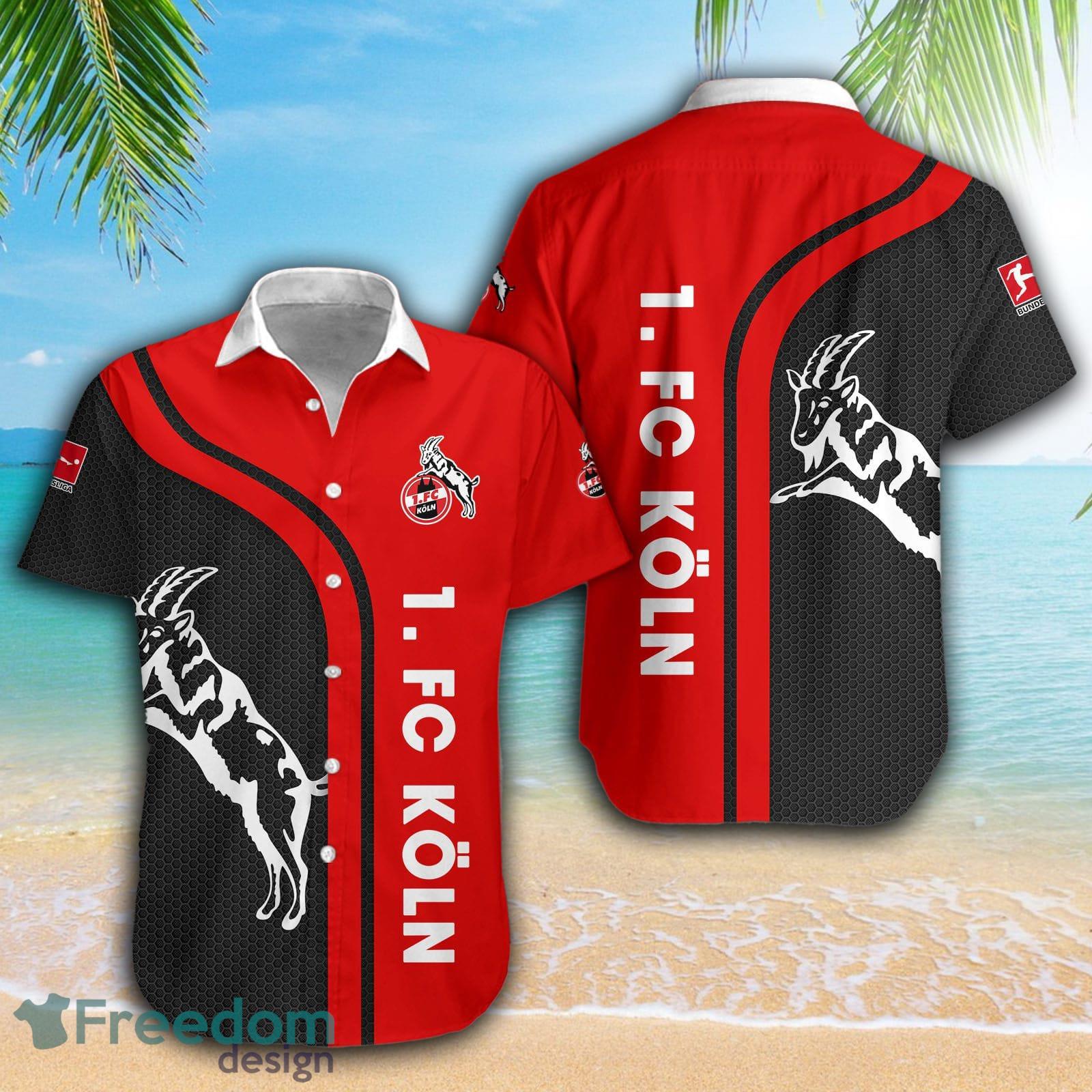 1 FC Koln Logo Bundesliga Hawaiian Shirt And Short For Fans - 1. FC Koln Logo Bundesliga_9