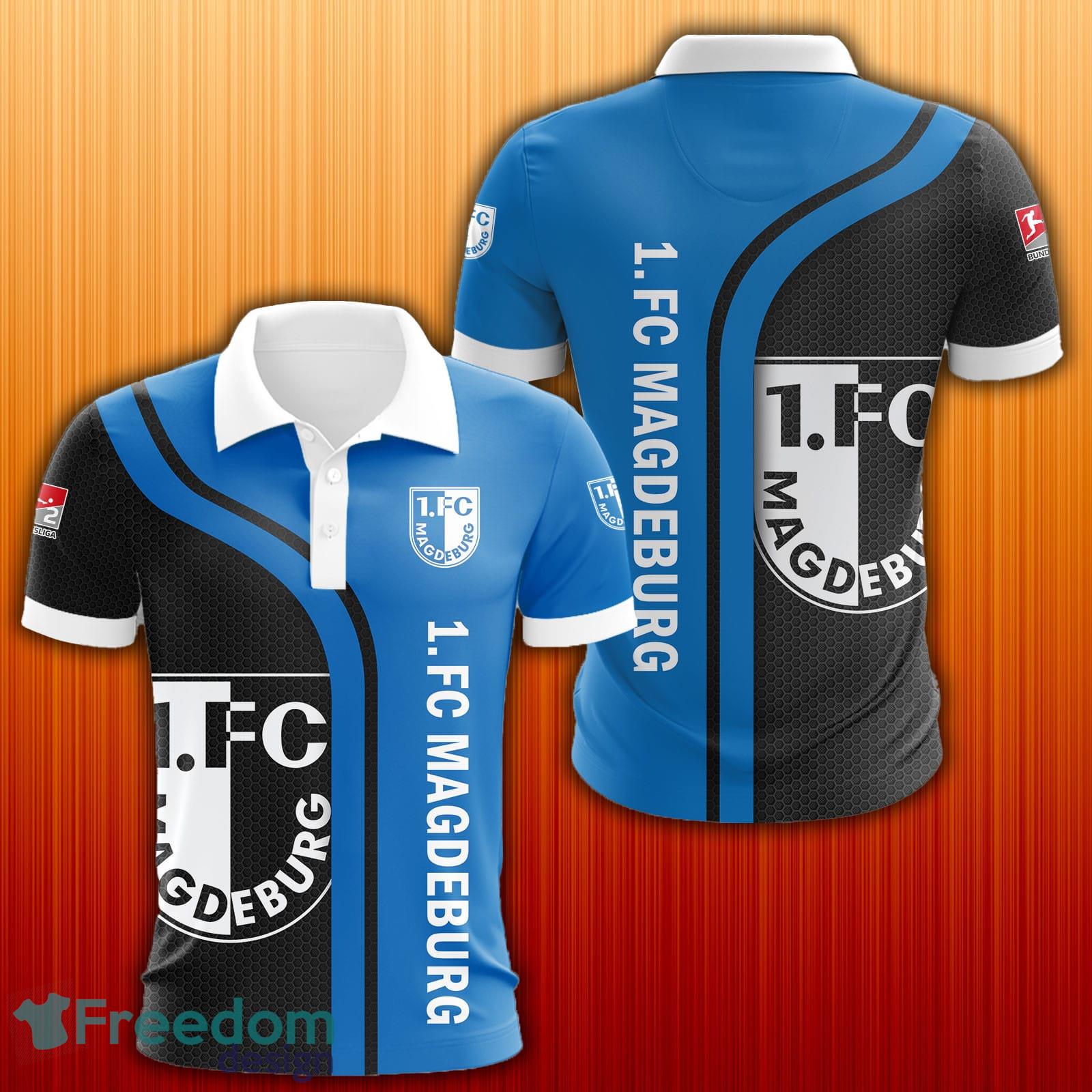 1. FC Magdeburg Logo Bundesliga Polo Shirt Logo Gift For Men And Women - 1. FC Magdeburg Logo Bundesliga Polo Shirt Logo Gift For Men And Women