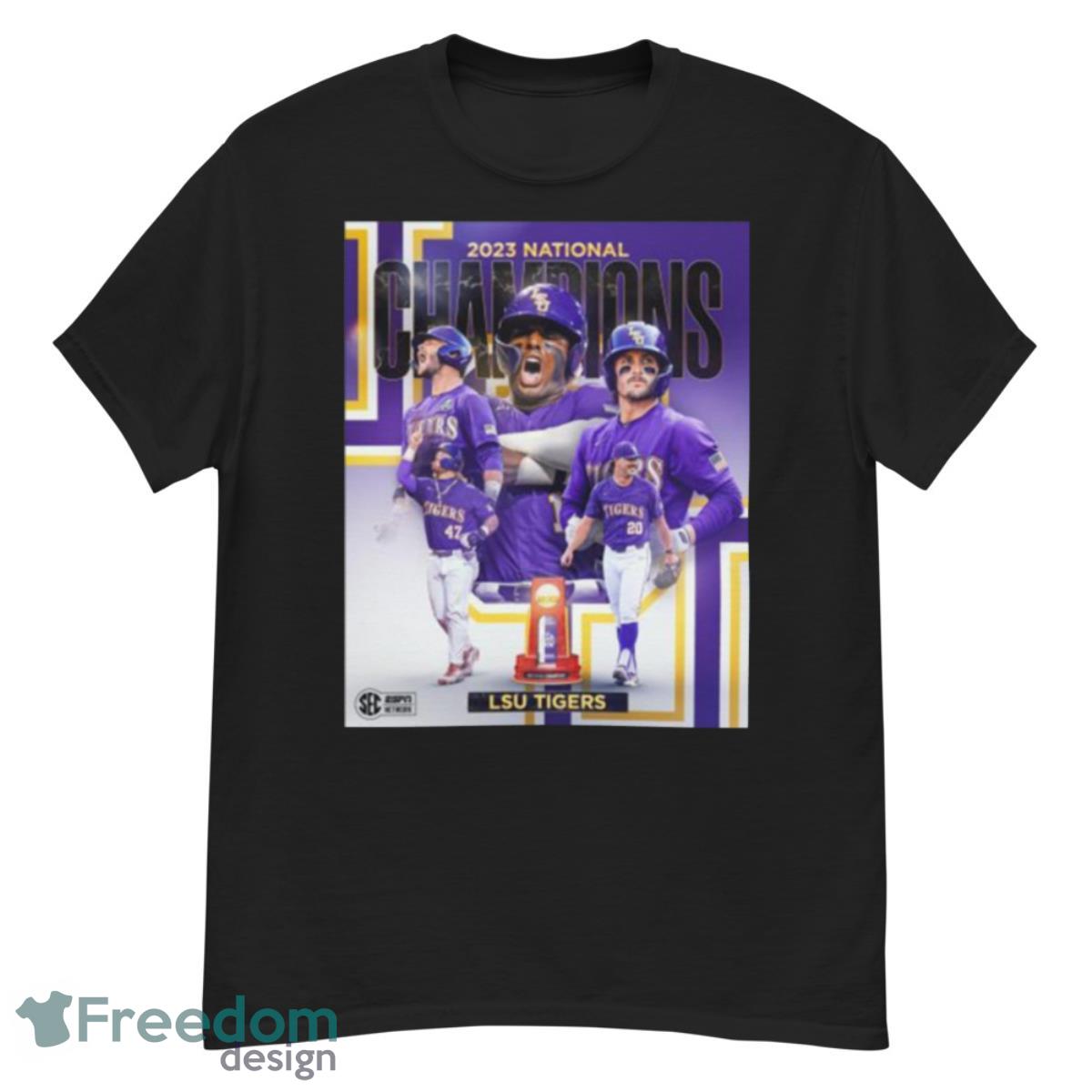 2023 National Champions Team Baseball LSU Tigers shirt Product Photo 1