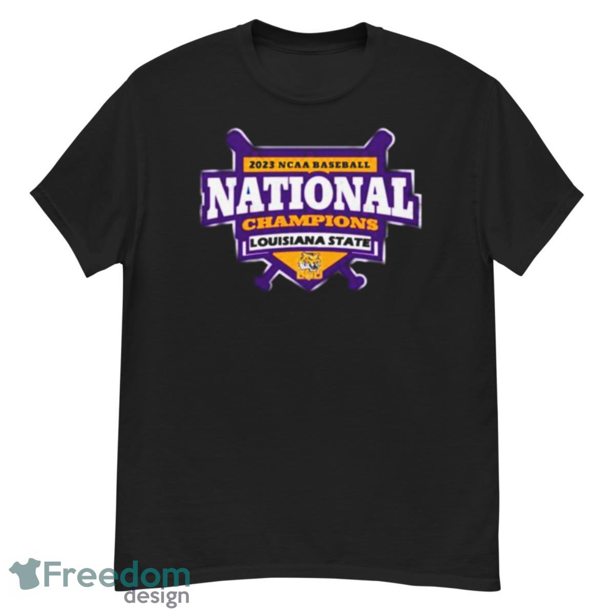 2023 NCAA Baseball National Champions Louisiana State University shirt Product Photo 1