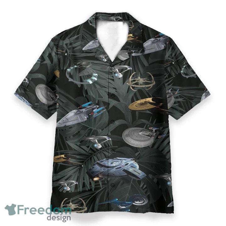 Star Trek Starships Hawaii Shirt Summer Aloha Shirt For Men Women Dark Style  - Freedomdesign