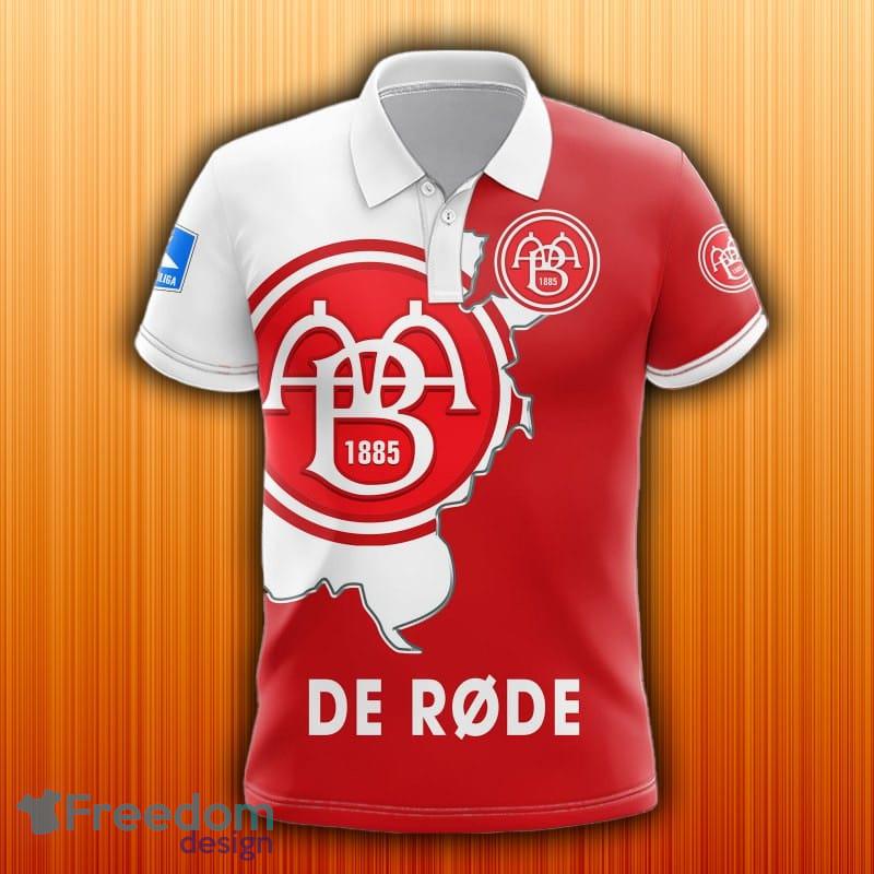 AaB Fodbold Superliga 3D Polo Shirt Play Gofl For Men And Women Gift - AaB Fodbold Superliga 3D Polo Shirt Play Gofl For Men And Women Gift
