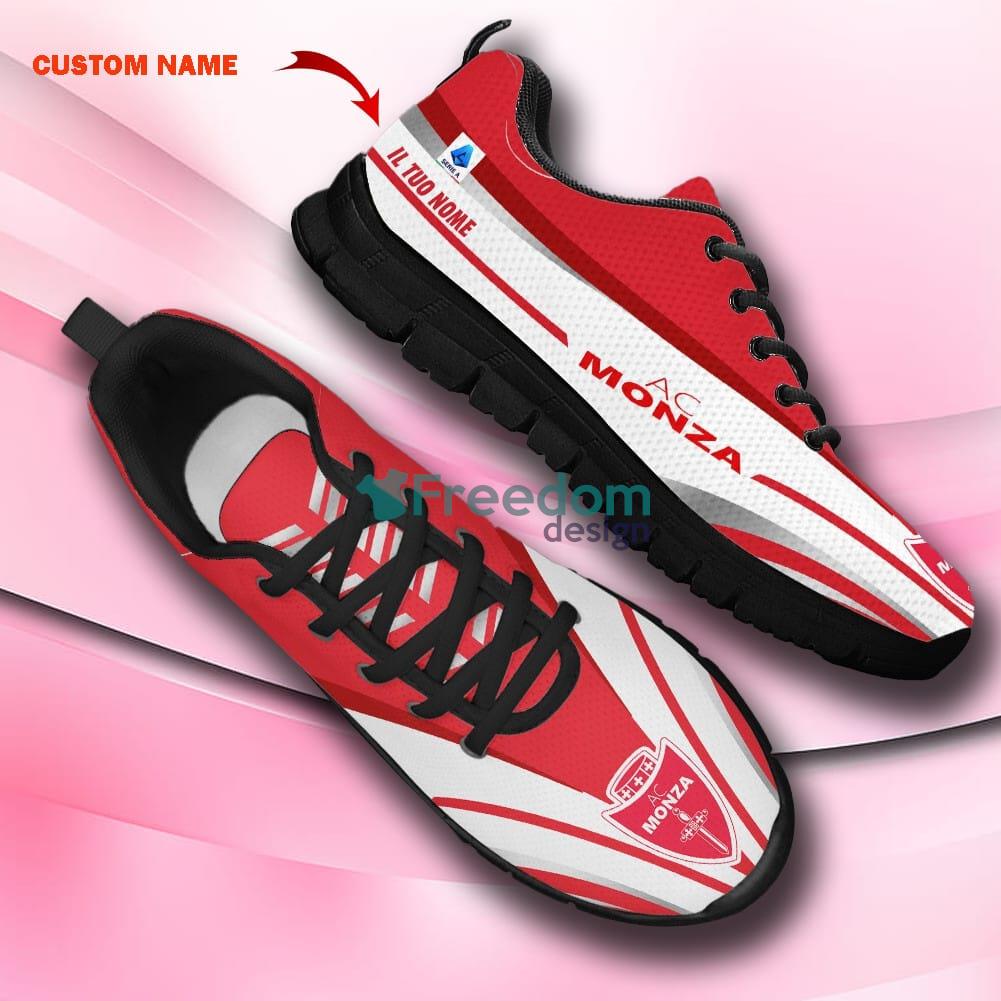 AC Monza Serie A Sneakers Running Shoes Custom Name Gift For Men And Women - AC Monza SHC113_2