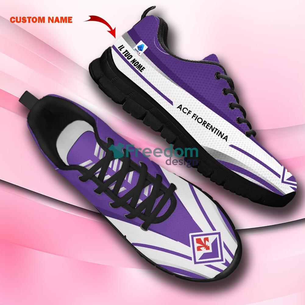 ACF Fiorentina Serie A Sneakers Running Shoes Custom Name Gift For Men And  Women - Freedomdesign