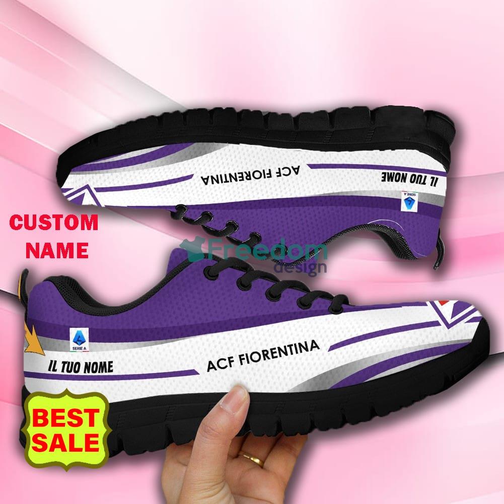 ACF Fiorentina Serie A Sneakers Running Shoes Custom Name Gift For Men And  Women - Freedomdesign