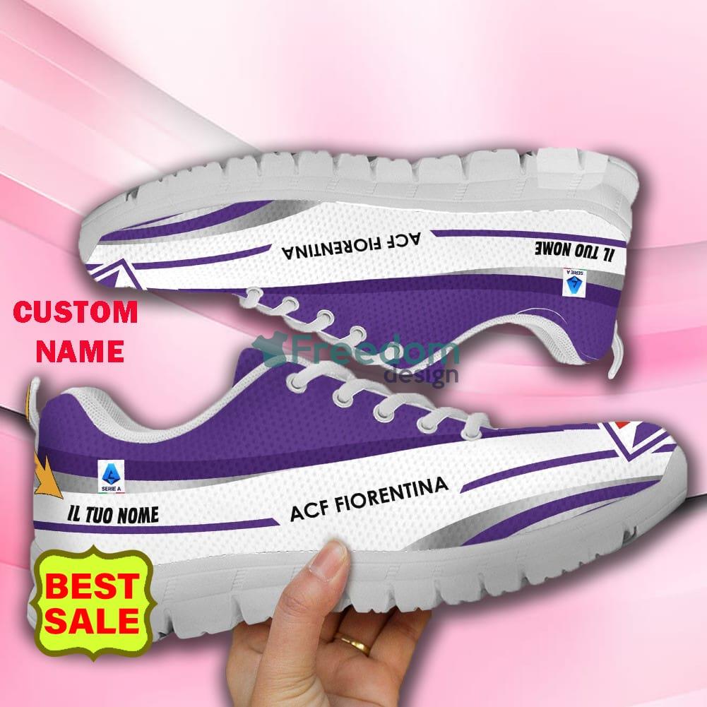 ACF Fiorentina Serie A Sneakers Running Shoes Custom Name Gift For Men And  Women - Freedomdesign