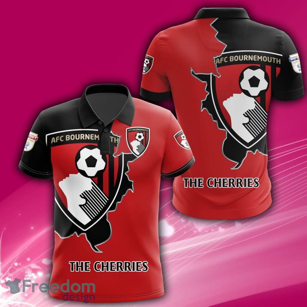 A.F.C. Bournemouth EFL EPL Polo Shirt Golf Men And Women For Fans - A.F.C. Bournemouth EFL EPL Polo Shirt Golf Men And Women For Fans