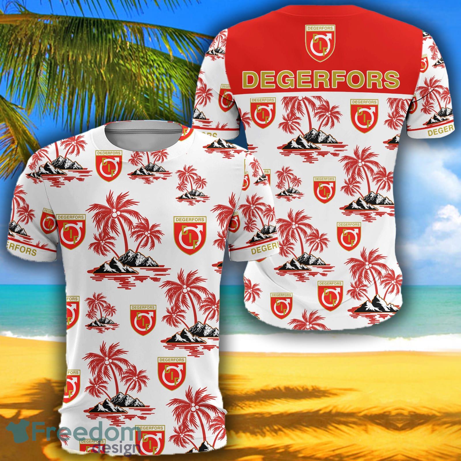 Allsvenskan Degerfors IF Big Logo Aloha Fans 3D Tshirt For Men And Women - Allsvenskan Degerfors IF Big Logo Aloha Fans 3D Tshirt For Men And Women
