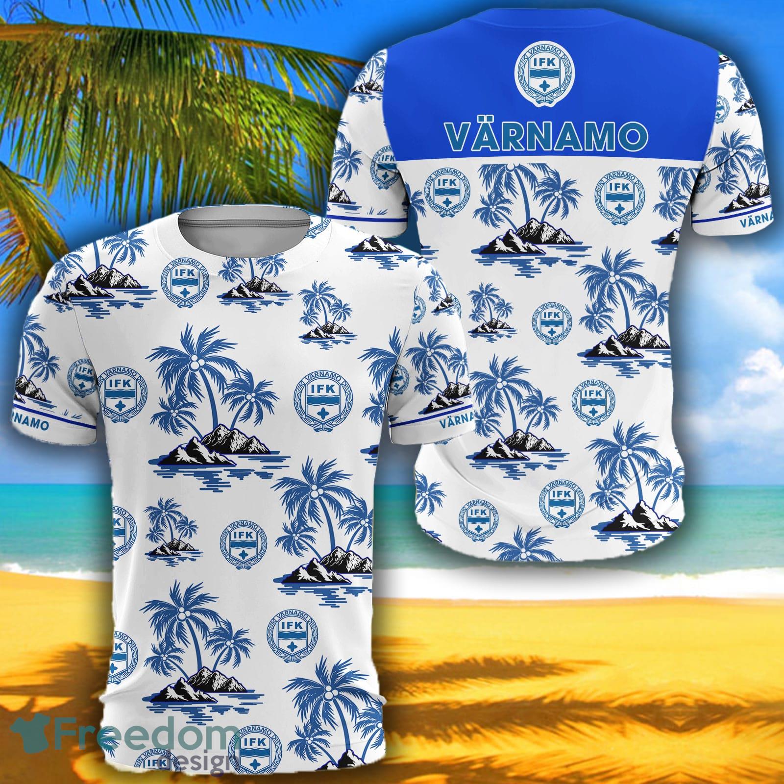 Los Angeles Rams NFL Hawaiian Shirt Short Sleeve Big Logo - Freedomdesign