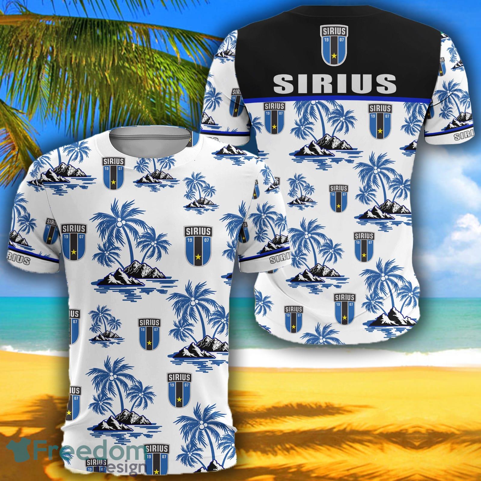 Allsvenskan IK Sirius Fotboll Big Logo Aloha Fans 3D Tshirt For Men And Women - Allsvenskan IK Sirius Fotboll Big Logo Aloha Fans 3D Tshirt For Men And Women