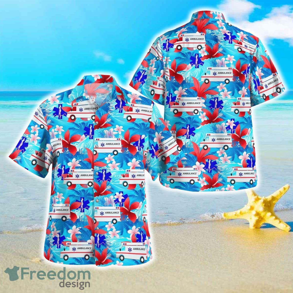 Ambulance Hawaiian Shirt Best Style For Men Women Product Photo 1