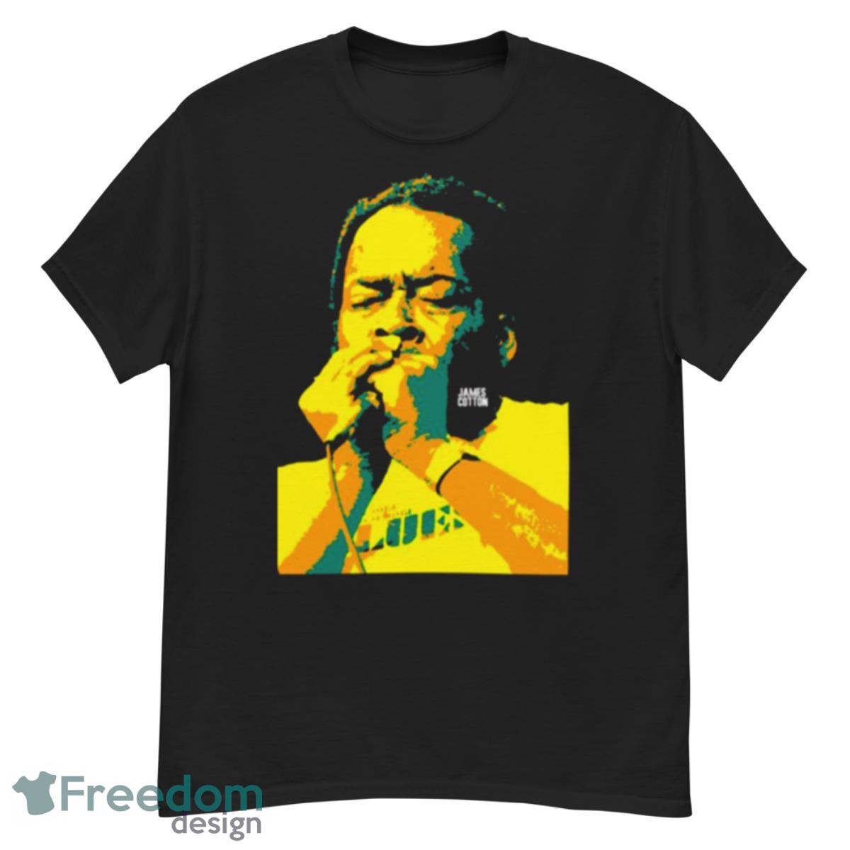 American Blues Harmonica James Cotton shirt Product Photo 1