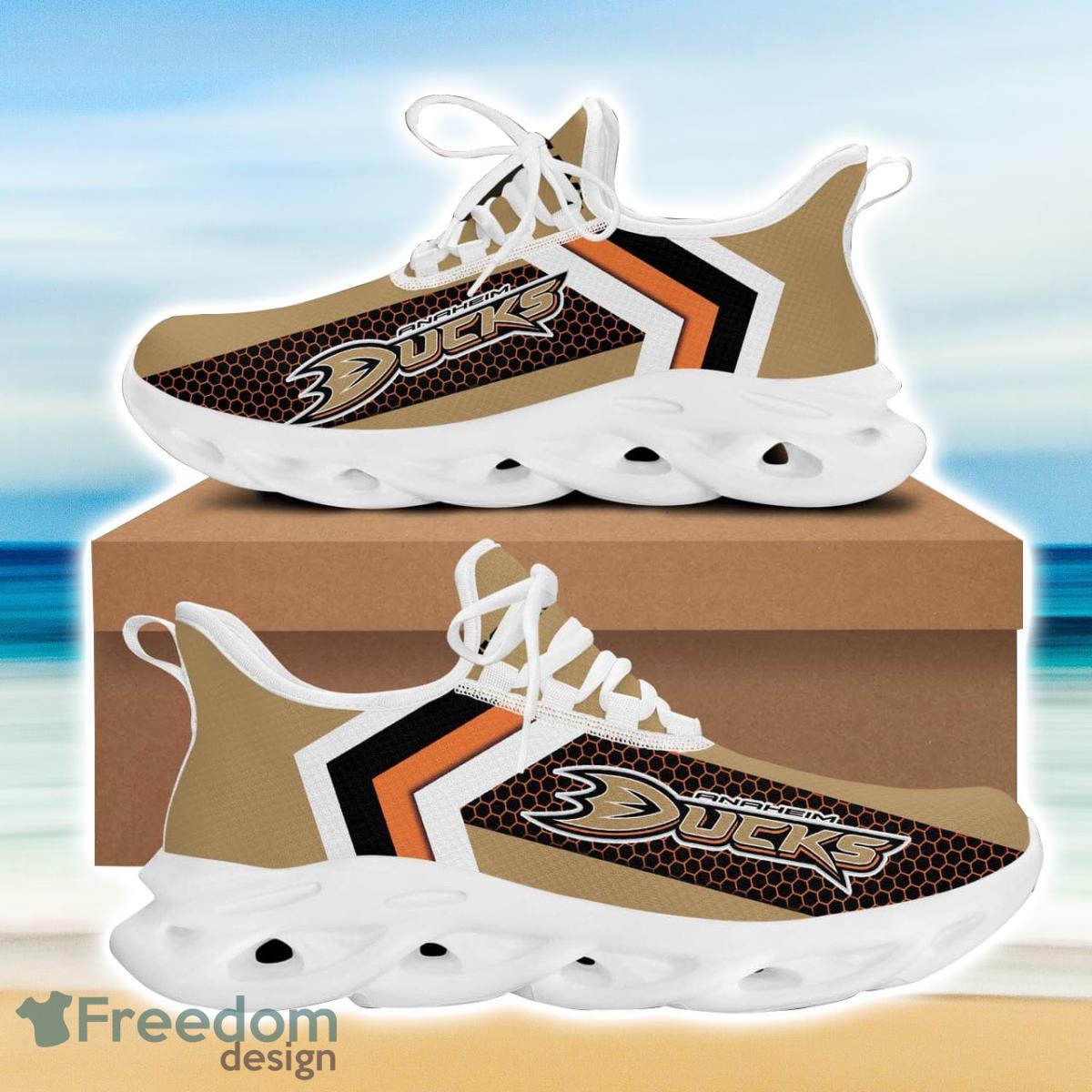 Anaheim Hockey Ducks Max Soul Sneakers Running Sport Shoes For Men Women Custom Name Product Photo 2