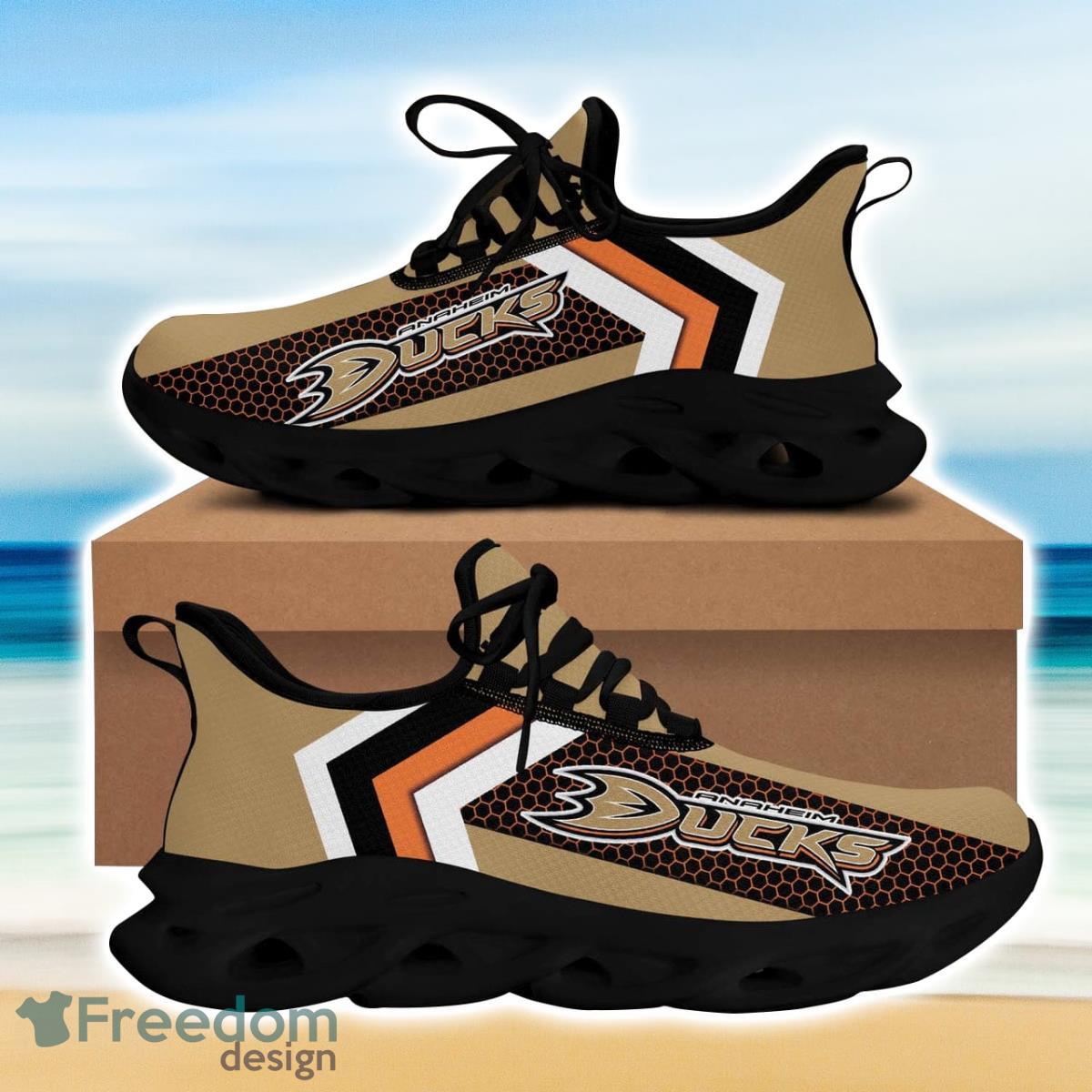 Anaheim Hockey Ducks Max Soul Sneakers Running Sport Shoes For Men Women Custom Name Product Photo 1