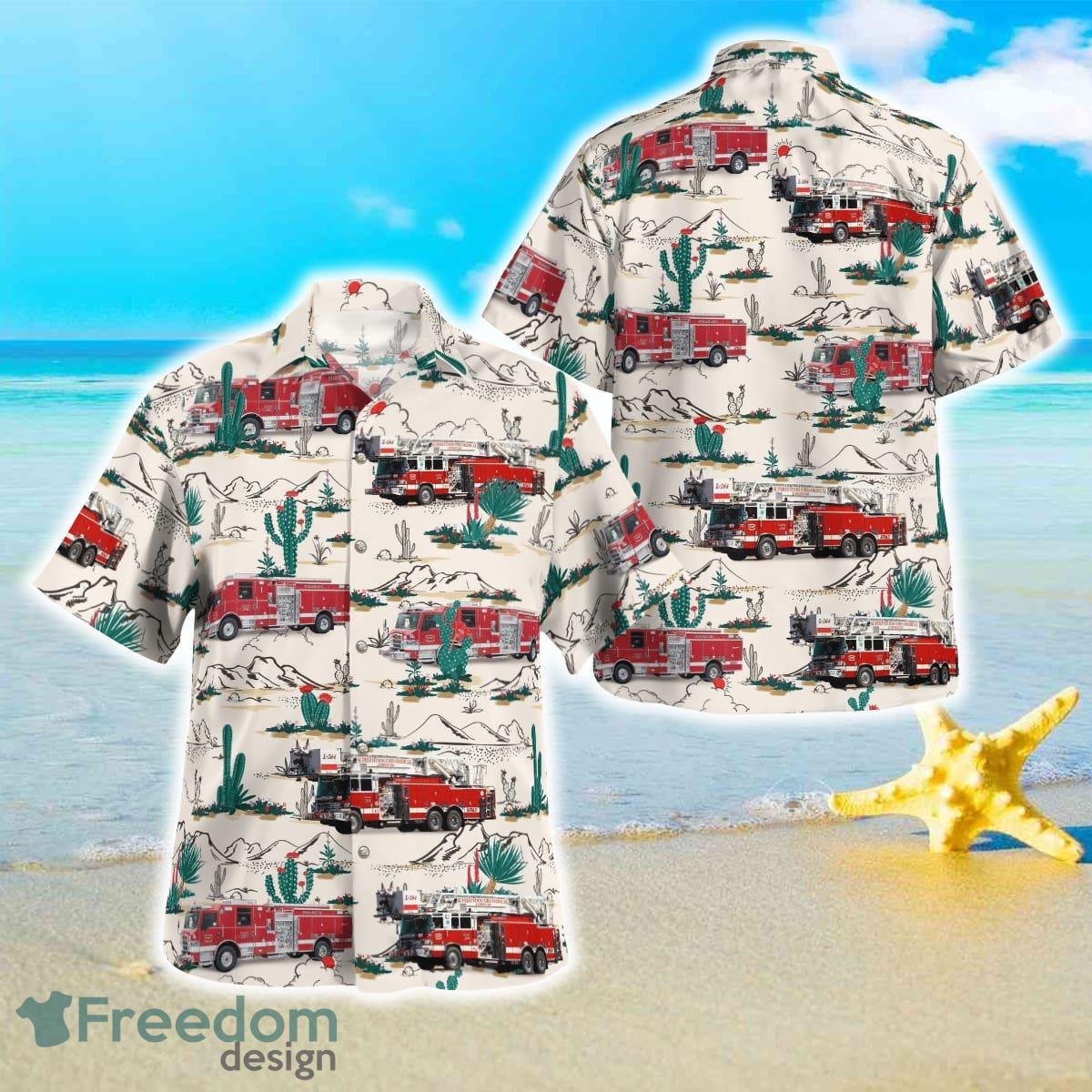 Apache Junction, Arizona, Superstition Fire & Medical District Hawaiian Shirt Best Style For Men Women Product Photo 1