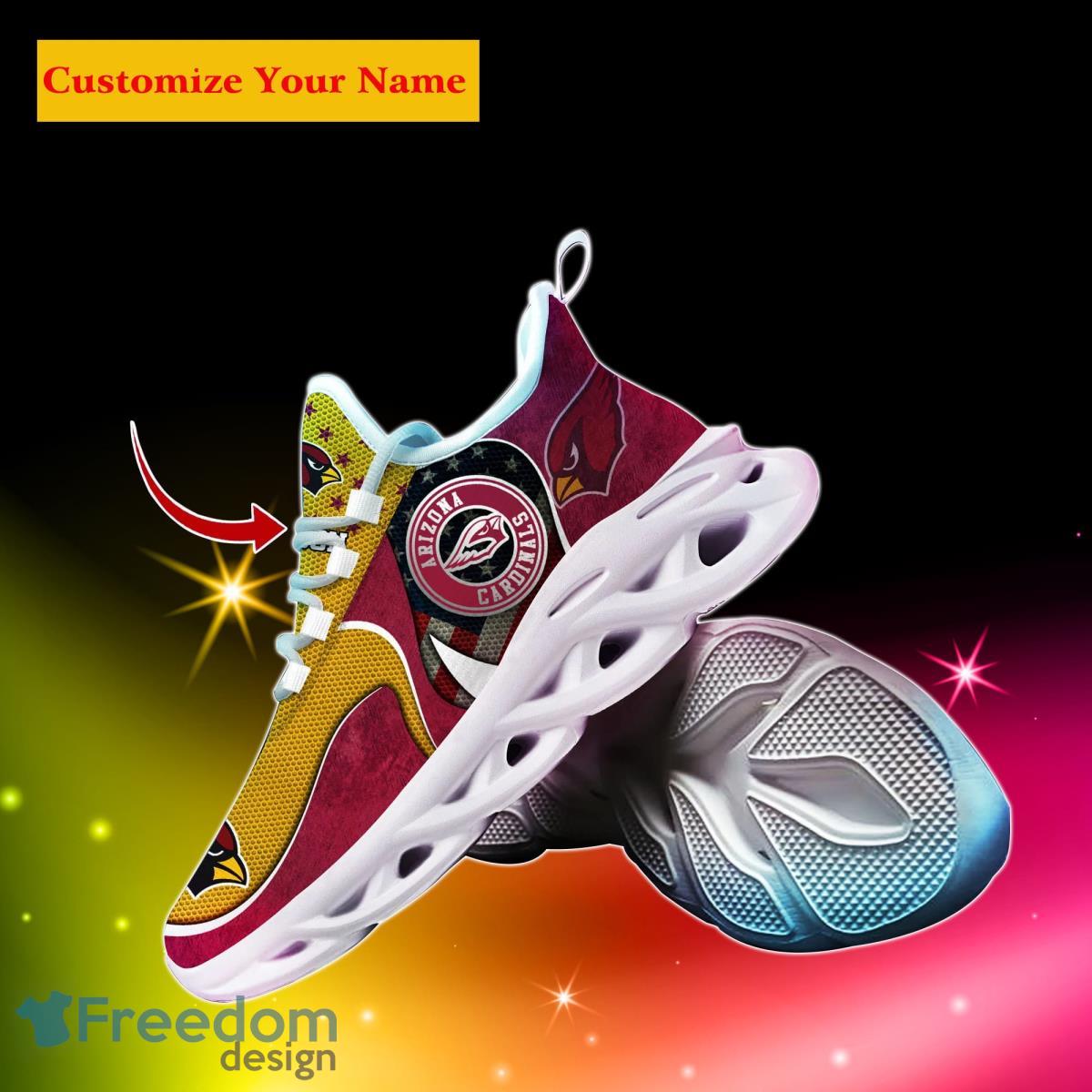 Arizona Cardinals NFL Custom Name Max Soul Shoes Special Gift For Men Women Fans Product Photo 2