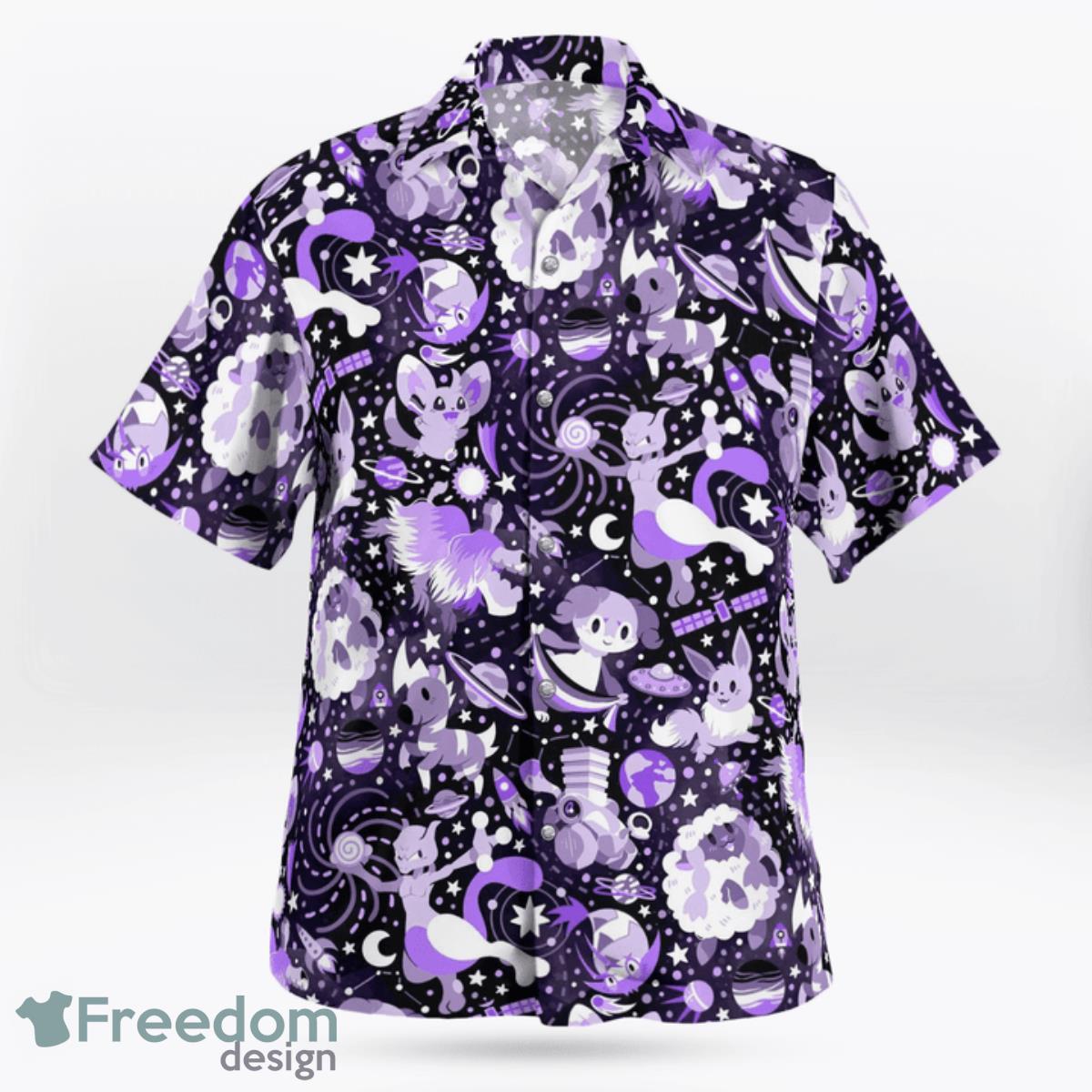 AStar Trekronomical Pokemon Hawaiian Shirt And Short For Fans Product Photo 2