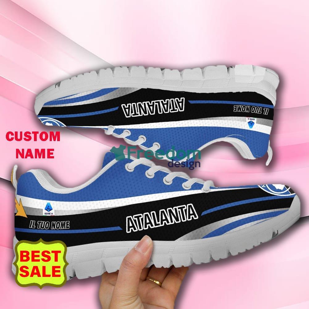 Atalanta Bergamasca Calcio Serie A Sneakers Running Shoes Custom Name Gift For Men And Women image Atalanta Bergamasca Calcio Serie A Sneakers Running Shoes Custom Name Gift For Men And Women - Atalanta Bergamasca Calcio SHC116_8