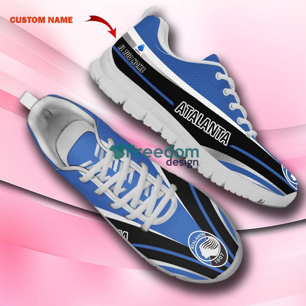Atalanta Bergamasca Calcio Serie A Sneakers Running Shoes Custom Name Gift For Men And Women - Atalanta Bergamasca Calcio SHC116_1
