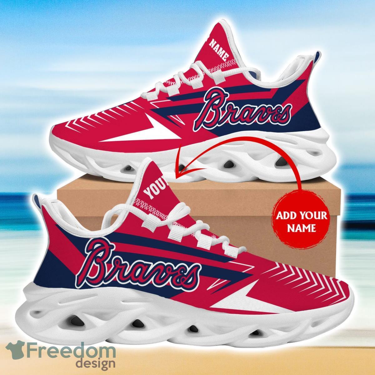 Atlanta Braves World Series Champions Max Soul Sneaker Running Sport Shoes  Men And Women Gift