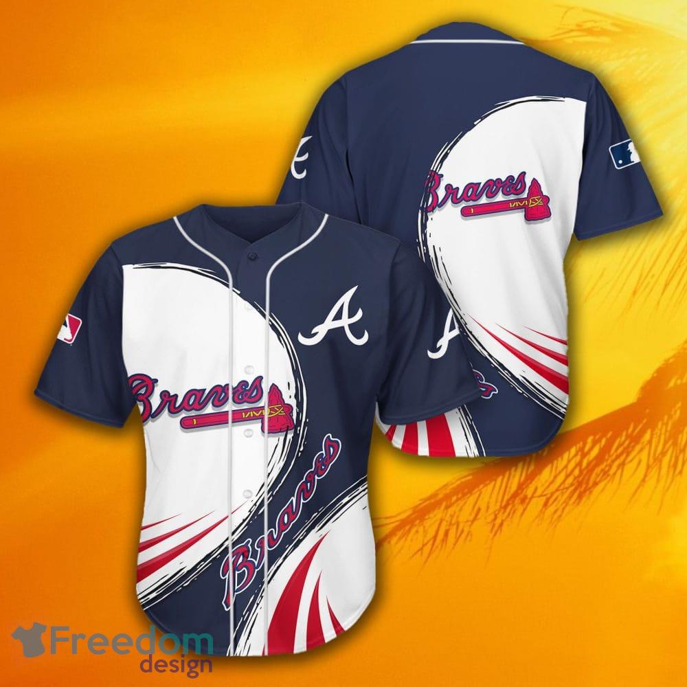 Atlanta Braves Logo MLB Baseball Jersey Shirt For Men And Women