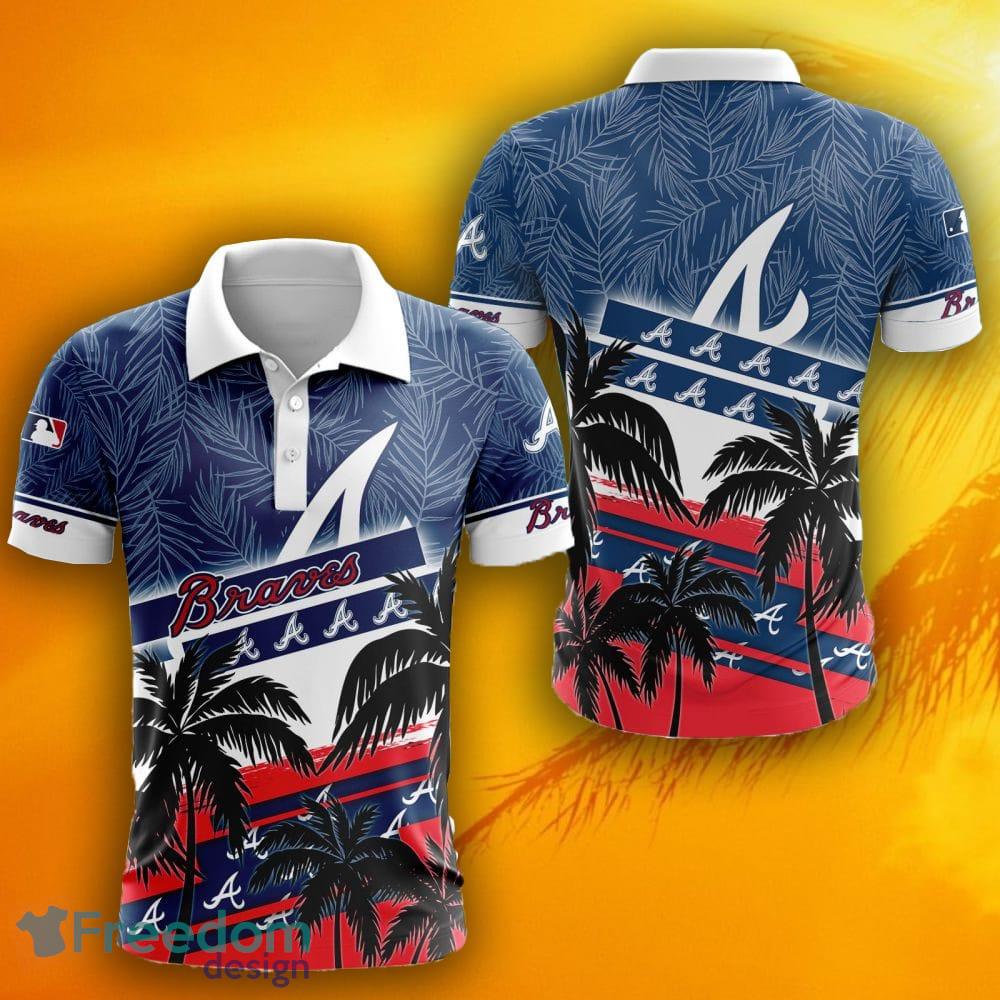Atlanta Braves Logo MLB Hawaii Polo Shirt For Fans - Freedomdesign
