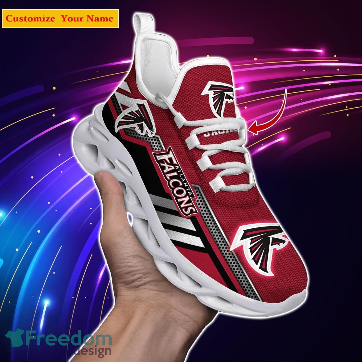 Atlanta Falcons NFL Custom Name Max Soul Shoes Bet Gift For Men Women Fans Product Photo 1