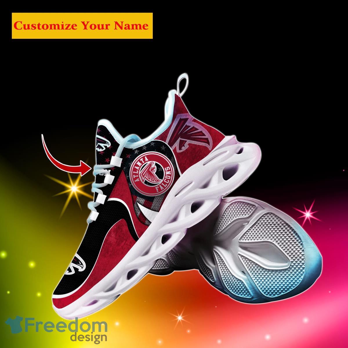 Atlanta Falcons NFL Custom Name Max Soul Shoes Special Gift For Men Women Fans Product Photo 2