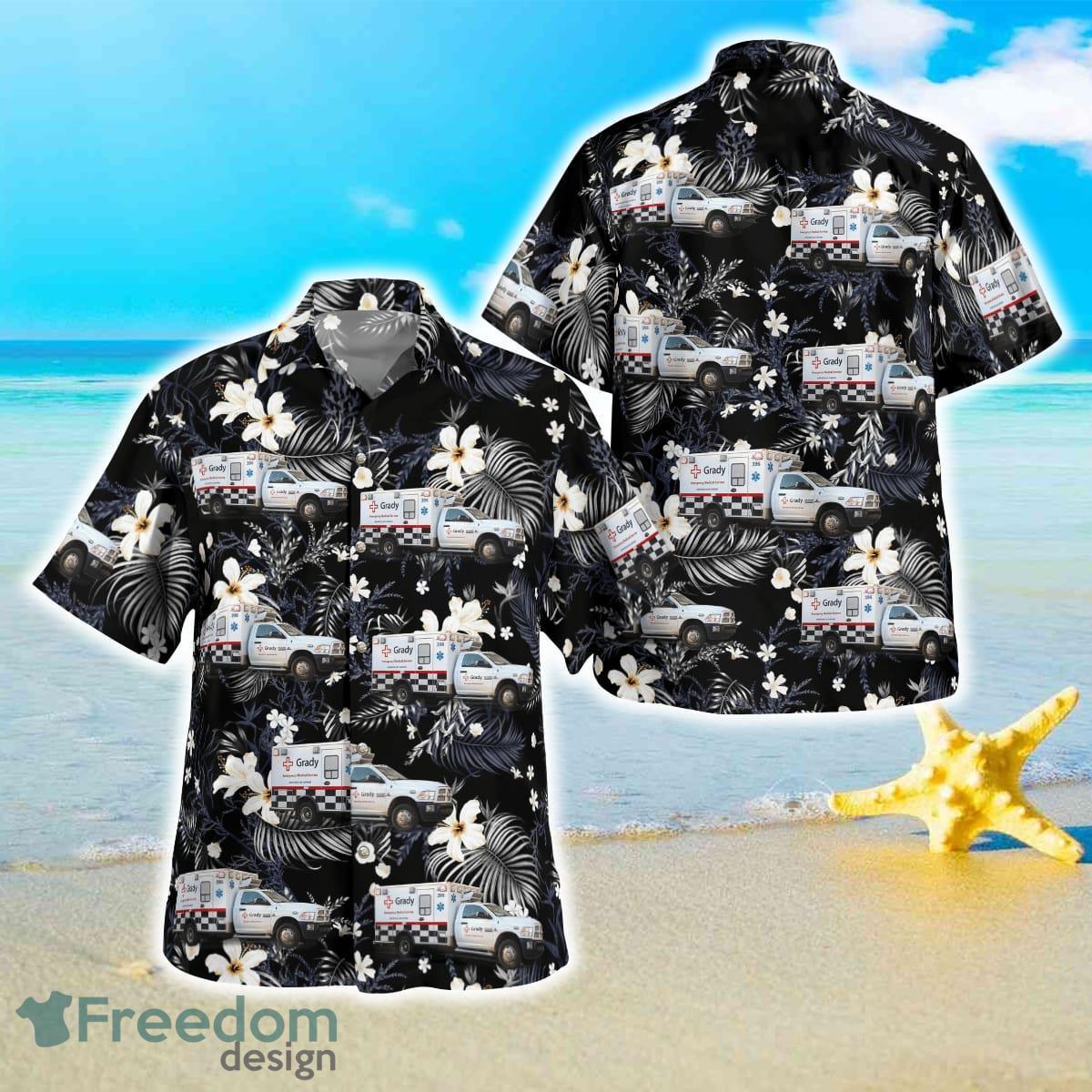 Atlanta, Georgia, Grady EMS Hawaiian Shirt Best Style For Men Women Product Photo 1