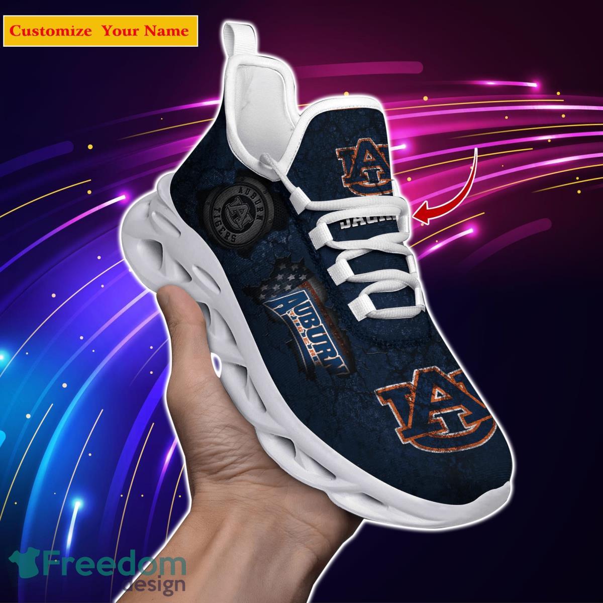 Auburn Tigers NCAA1 Custom Name Max Soul Shoes Great Gift For Men Women Fans Product Photo 1