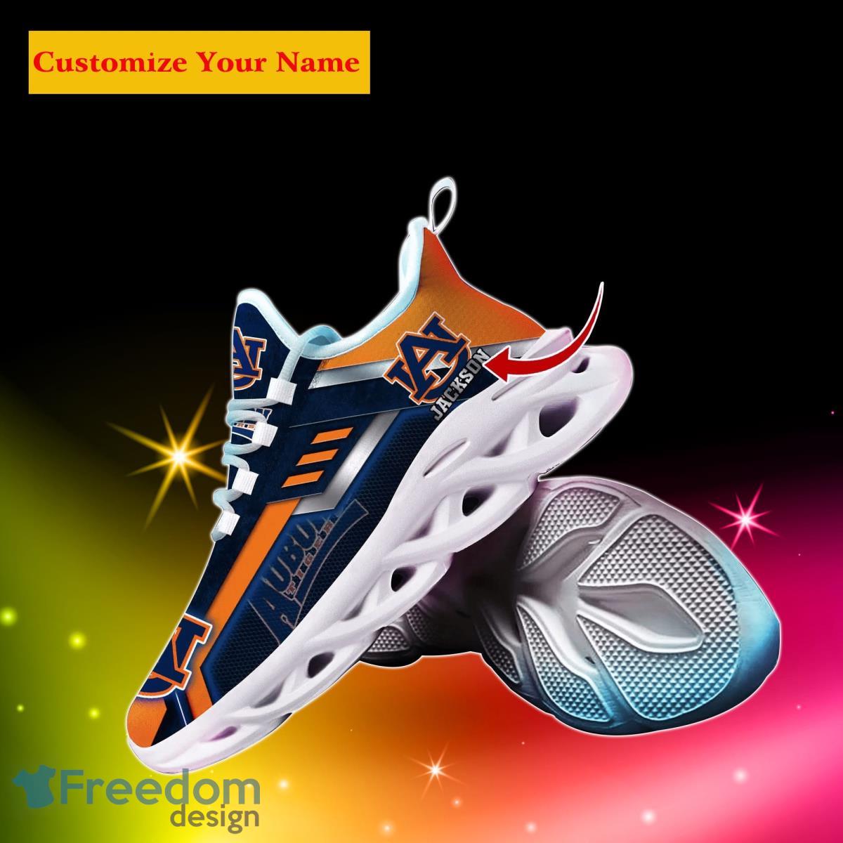 Auburn Tigers NCAA1 Custom Name Max Soul Shoes Impressive Gift For Men Women Fans Product Photo 2