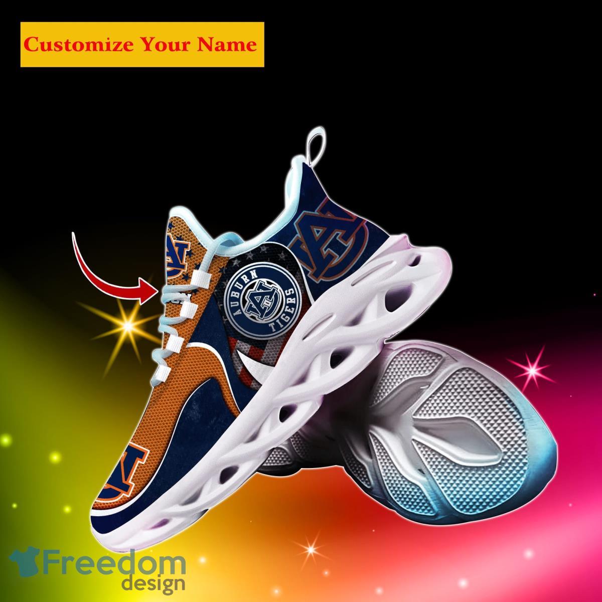 Auburn Tigers NCAA1 Custom Name Max Soul Shoes Special Gift For Men Women Fans Product Photo 1