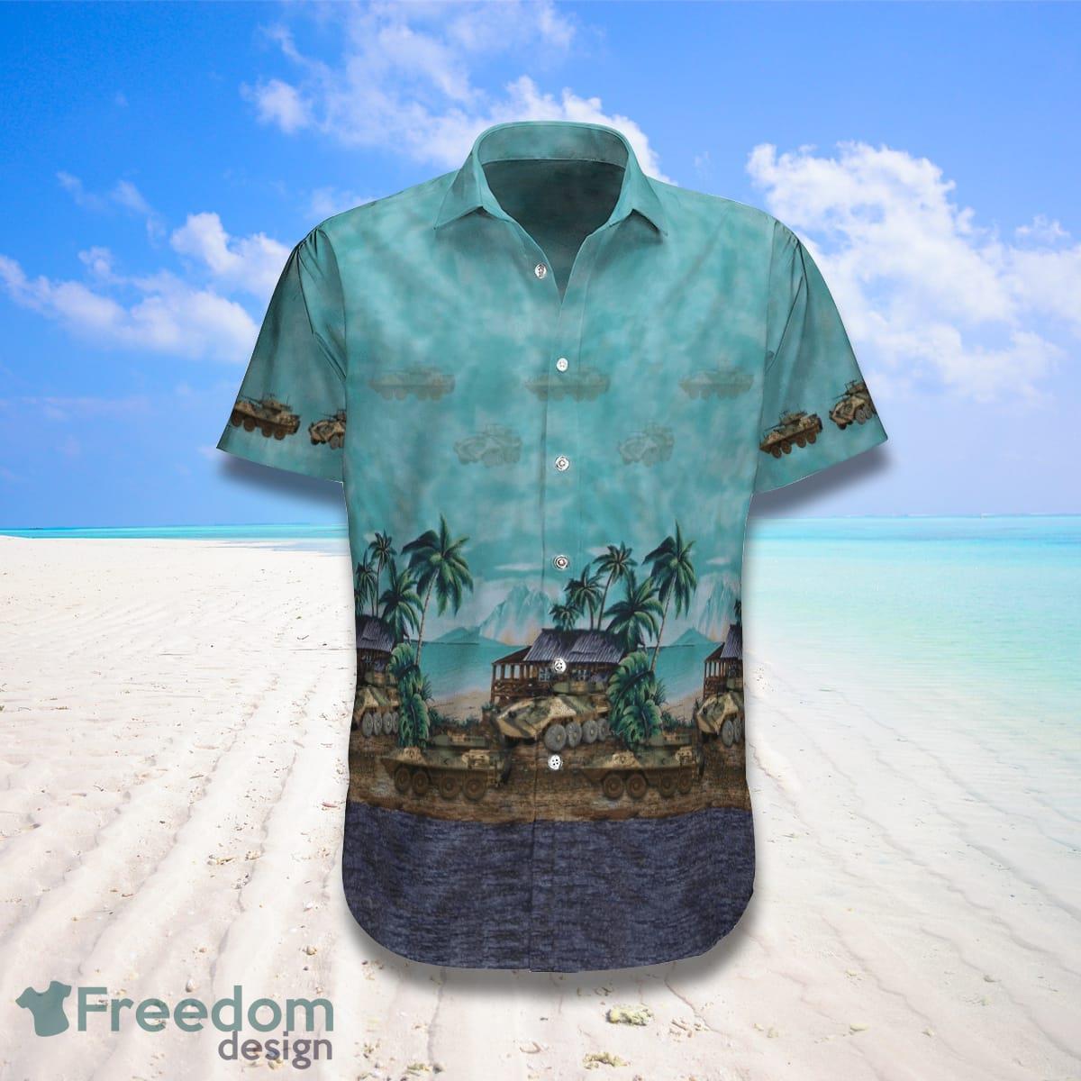 Australian Army Hawaiian Shirt And Shorts For Men Product Photo 1