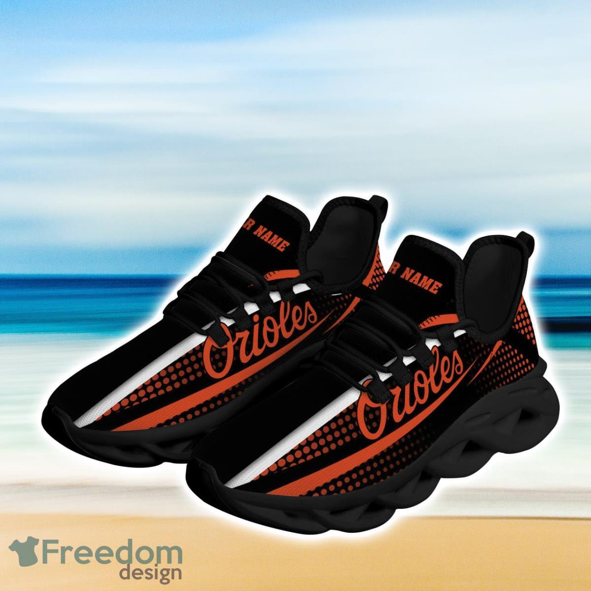 Baltimore Orioles Baseball Max Soul Sneakers Running Sport Shoes For Men Women Custom Name Product Photo 2