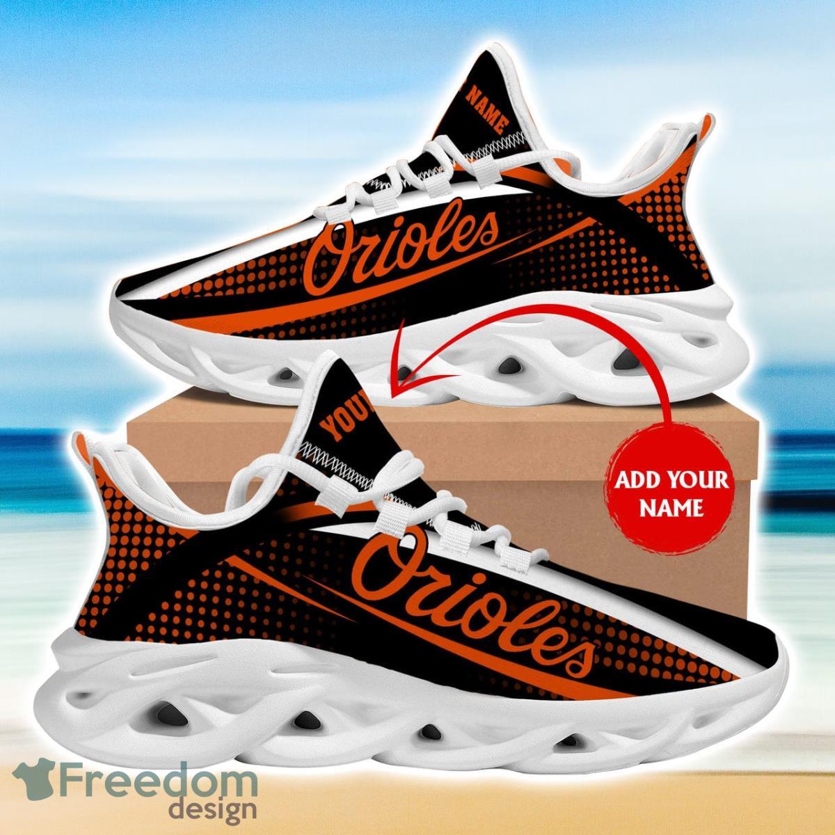 Baltimore Orioles Baseball Max Soul Sneakers Running Sport Shoes For Men Women Custom Name Product Photo 1