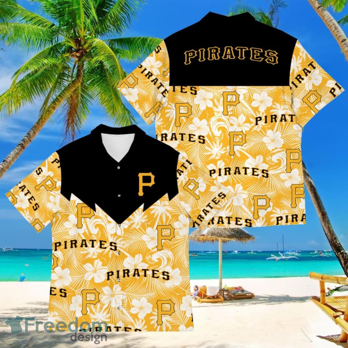Pittsburgh Pirates MLB Baseball Aloha Hawaiian Shirt, Beach Short